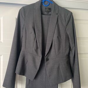Worthington Charcoal Blazer and Trousers Set